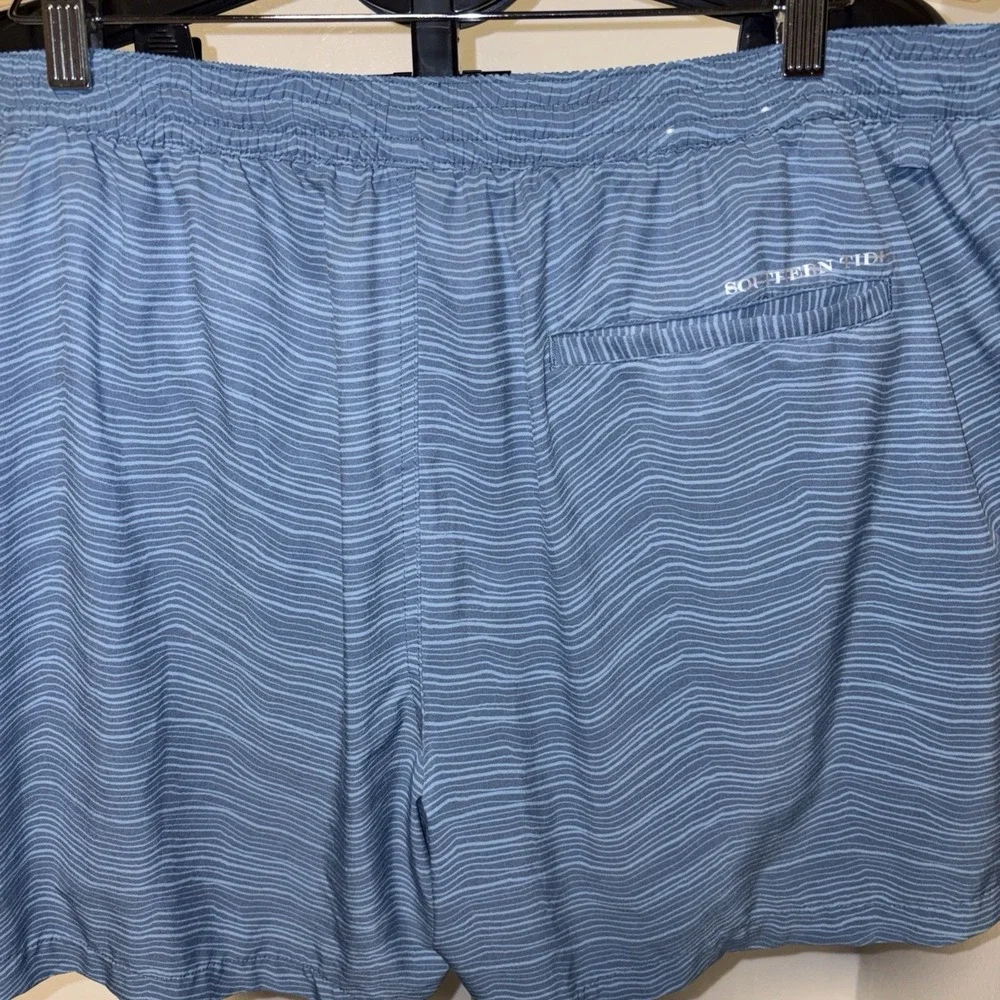 Southern Tide Men's XXL Shoreline Navy Shorts Nylon 6